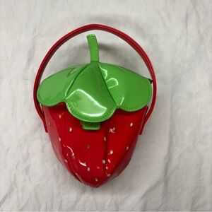 Gymboree Strawberry Patch Kids Handbag - Satchel Purse Red Green